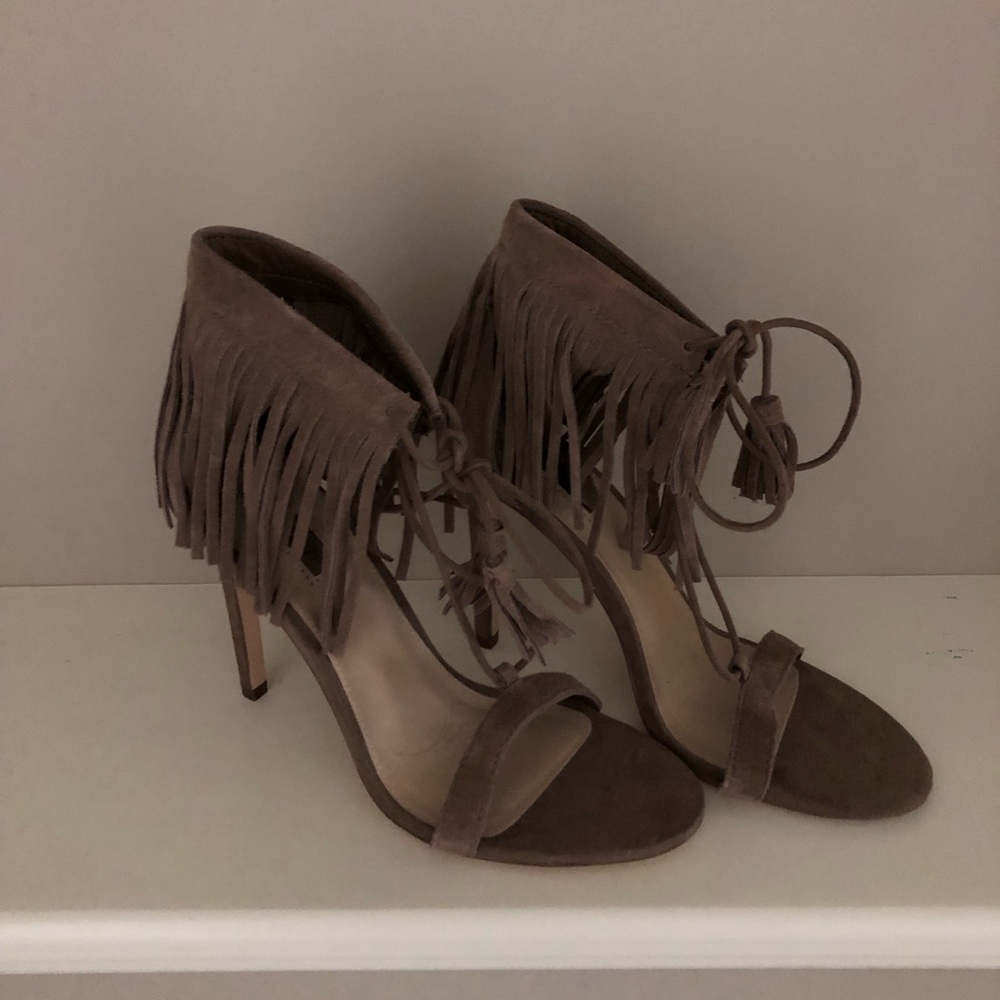 Forever 21 Fringe Heels